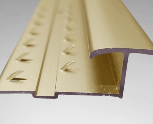 CBS metal flooring trim in Regina